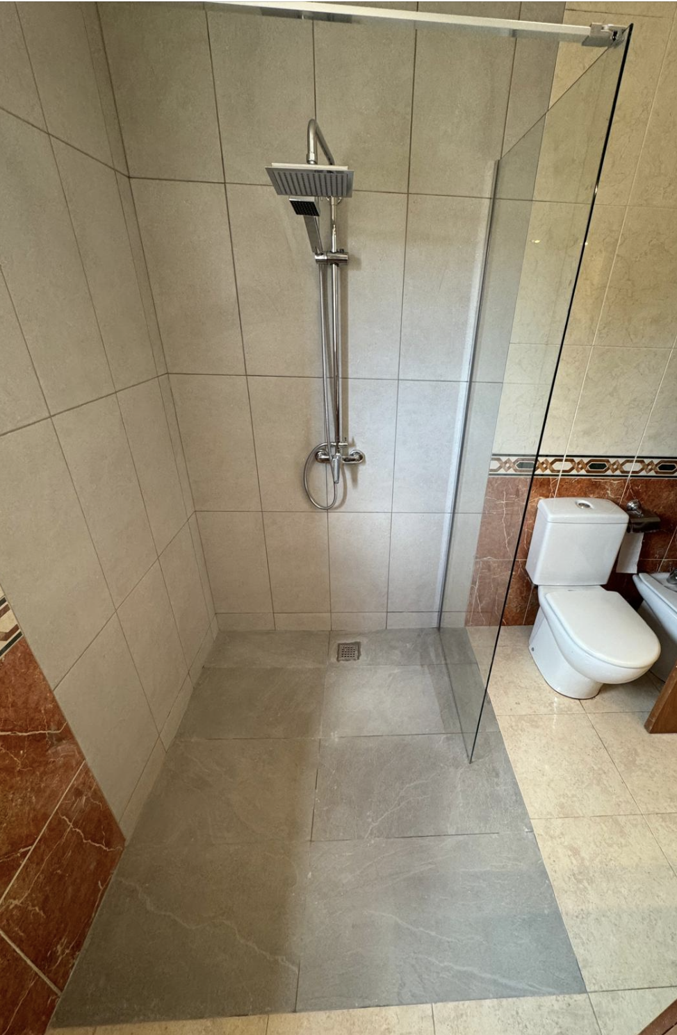 Cambio bañera por ducha - Mampara de cristal