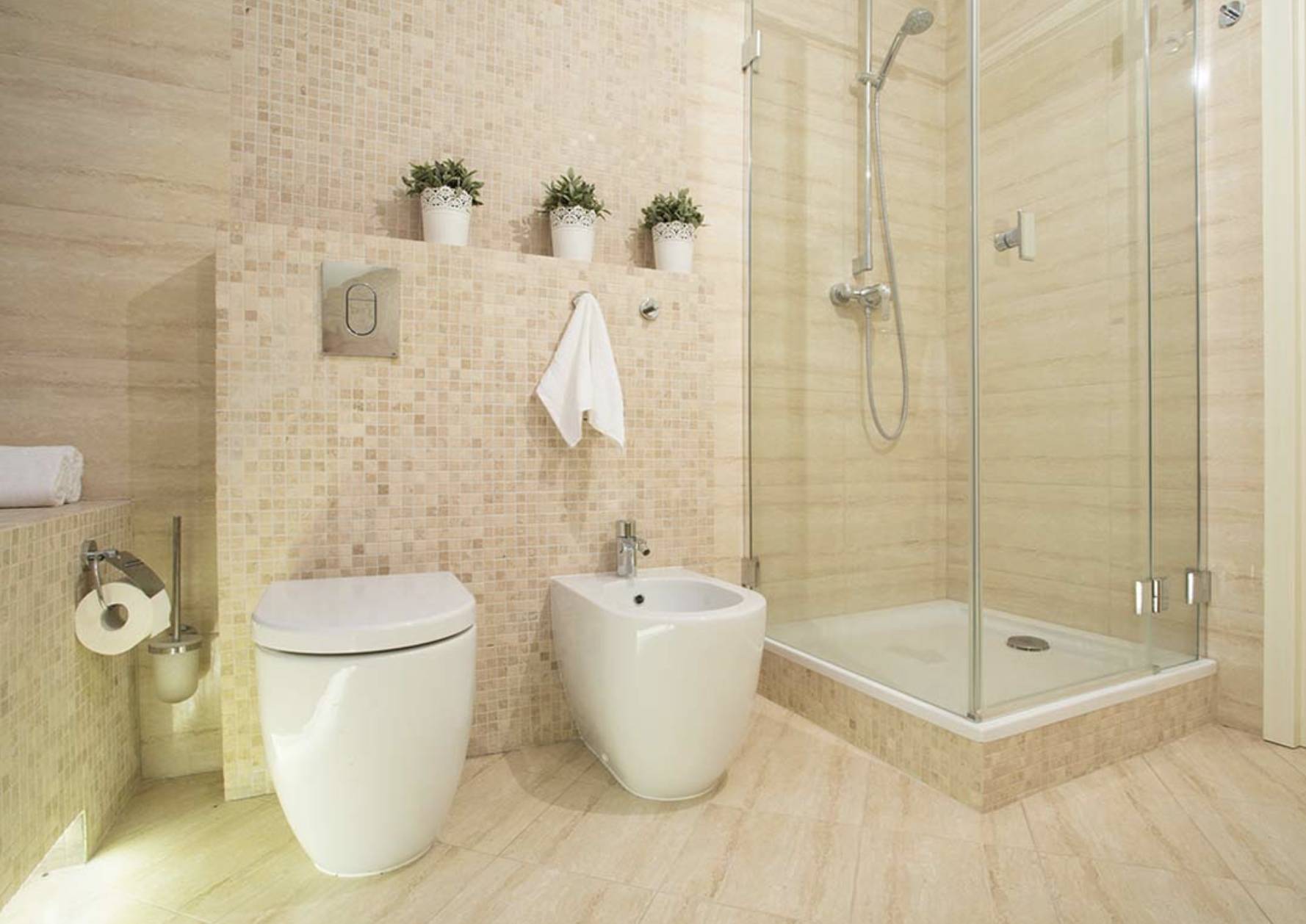 Reforma de baño Barcelona - Estilo contemporáneo - Reformes Bonilla