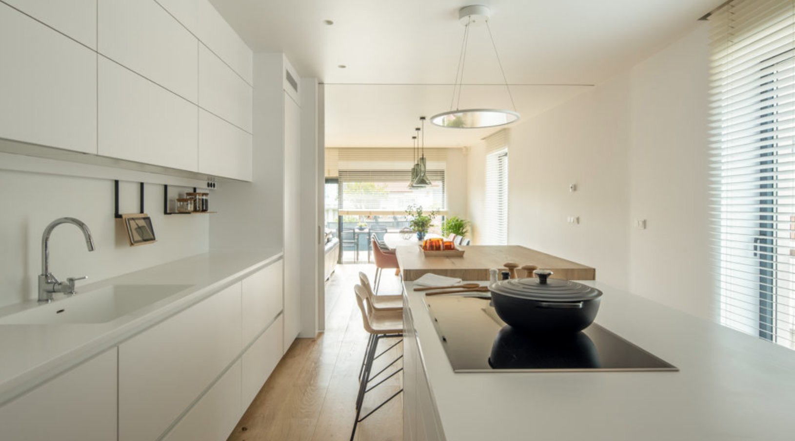 Cocina Nórdica 2 - Luz y amplitud nórdica - Reforma Barcelona - Reformes Bonilla