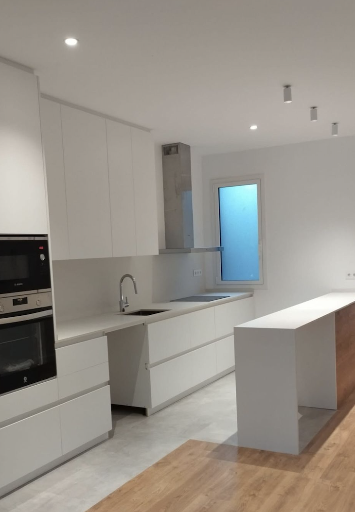 Cocina Nórdica 5 - Elegancia minimalista - Reforma Barcelona - Reformes Bonilla